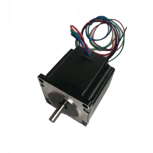 NEMA23 stepper motor, 57 stepper motor, 1.8 degree step angle, 56mm body, two-phase four-wire