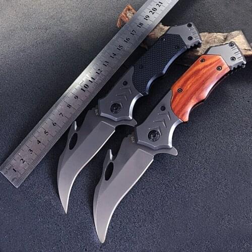 Claw-shaped folding knife portable outdoor knives camping high hardness multi-function claw knife wild survival outdoor knives