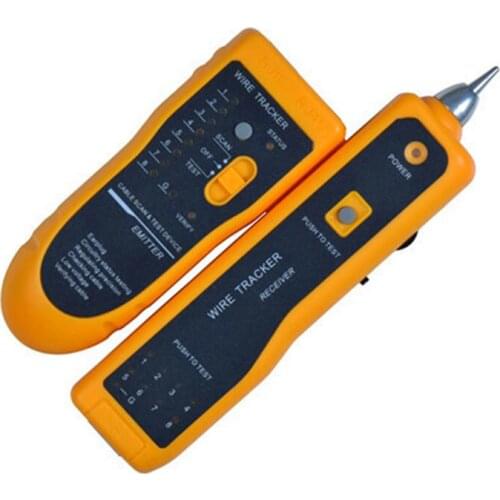 LAN Network Cable Tester Cat5 Cat6 RJ45 UTP STP Line Finder Telephone Wire Tracker Tracer Diagnose Tone Tool Kit