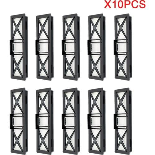 10pcs Portable Replacement Filters Side Brushes for Neato Botvac 70e 75 80 85 D75 D80 Vacuum Cleaner Parts