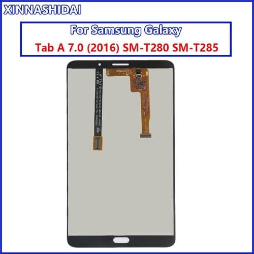 New For Samsung Galaxy Tab A 7.0 T280 T285 LCD Display Touch Panel Screen Glass Digitizer Assembly Replacement