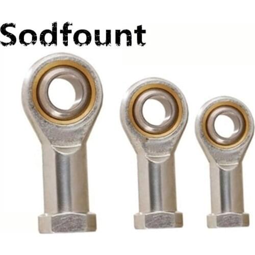 5pcs SI5T/K SI6T/K SI8T/K SI10T/K SI12T/K SI/14 SI/16 PHSA5 PHSA6 PHSA8 right hand female thread metric rod end joint bearing