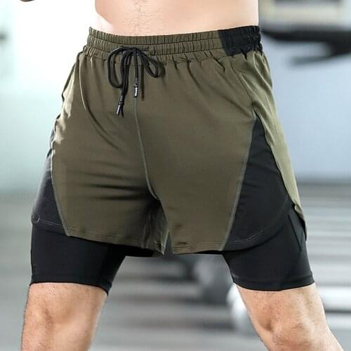 Men Sport Shorts stretch Quickly Dry Zipper Pocket Sweatpants Jogger Training Gym Athletic Casual Basketball Shorts Sportswe