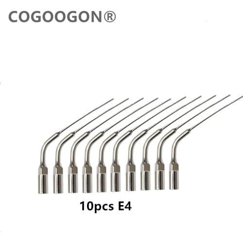 Endodontic Tip 10Pcs E4 Dental Tools Endo Tip For EMS and Woodpecker Ultrasonic Scaler Removal Of Filling And Foreign Material
