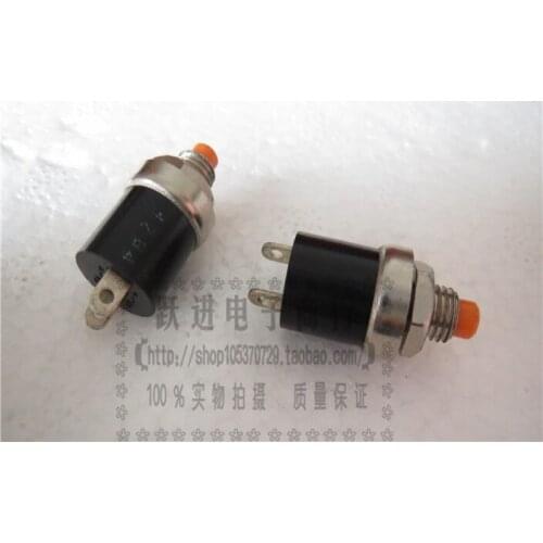 Import Japan 3A-AC125V Miniature 2 Foot Button Press Break Switch Reset Switch Open 6MM Normally Closed