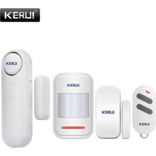 KERUI Burglar Security Alarm System D121 Protection Alarm Wireless Door Sensor Vibration Detector Shock Sensor