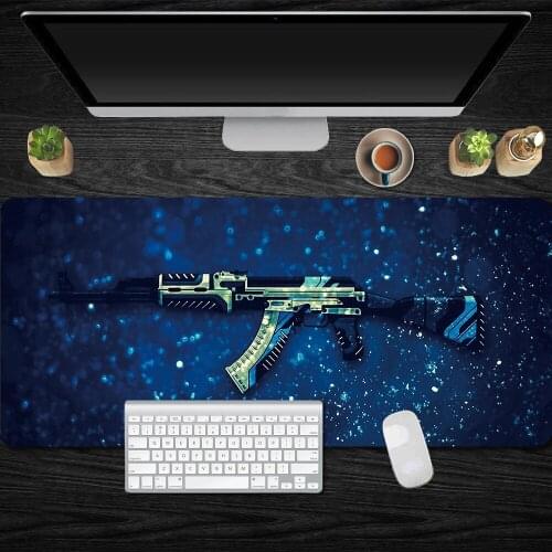 90x40cm CS GO Gaming Mouse Pad Gamer XL Large Grande Mousepad AWP Rubber Computer Laptop Desk Mat Overlock Edge Big Mause Pad