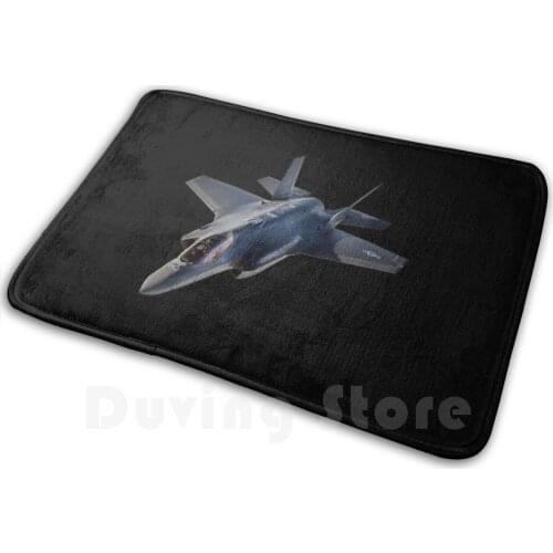 Lockheed F-35 Lightning Ii Carpet Mat Rug Cushion Soft F22 Thunderbolt Raptor Lockheed Lightning Warthog F35 Northrop