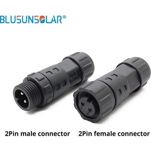 M12 Waterproof Connector wire to wire Field Assembly Thread Solder Series 2pin 3pin 4 pin 5 pin 6pin 8pin