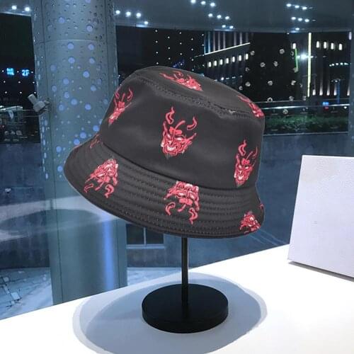 2021 Summer Bucket Hat Women Blue Cloud Printing Cotton Packable Ventilate Sun Protection Cap Mens Panama Hat Fisherman Hats