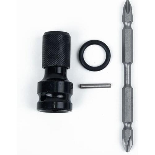 Shaft Socket Adapter Driver Nut-on bit Steel Screw Extension Drill Bit Universal 4pcs/Set Wrench