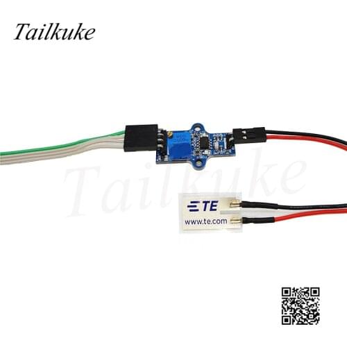 PVDF Piezo Film Kit Piezoelectric Sensor Charge Amplifier Module with Comparator Hot Sale