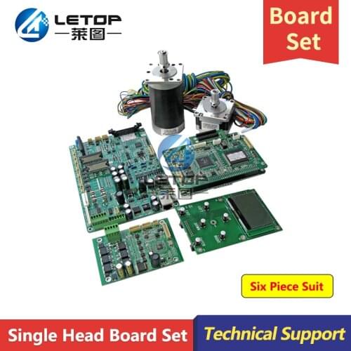 Hot sole! Single head 5113 prniter board spares including DC AC motor mother head board