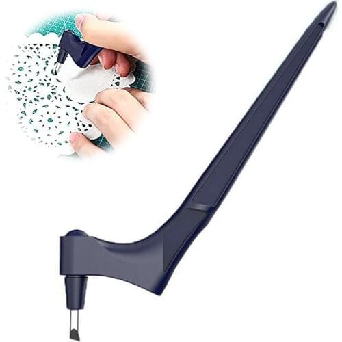 Stainless Steel Craft Knife Precision Craft Cutting Tools 360 Degree Rotating Blade Handheld Craft Cutter with 30° Blade