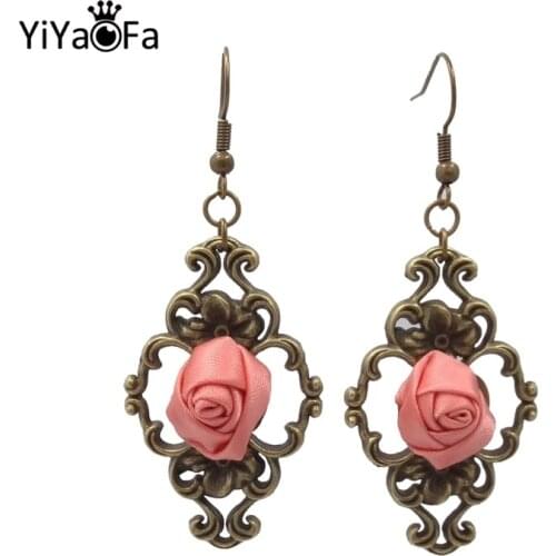 Handmade Dangle Earrings Vintage Drop Earring for Lady Party Gothic Jewelry Women Accessories Long Earrings for Women YE-08