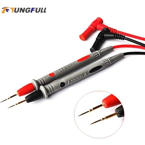 Universal Probe Test Leads Pin for lcd digital multimeter tester multimeter test leads multimetro digital profissional 20A Pair