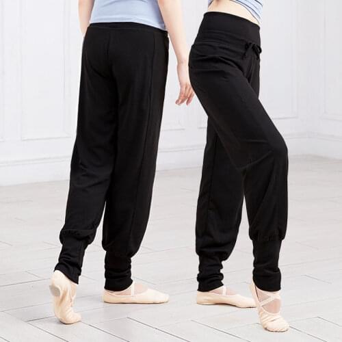 Fitness Yoga Pants Women High Waist Stretch Dance Pants Slim Running Sports Pants Ladies Dance Training Bell-bottoms