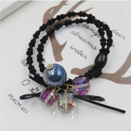 10PCS/LOT Creativity Ball 3 Boxs Elastic Hair Bands Toys For Girl Handmade Bow Headband Scrunchy Kids Hair Accessories For Women