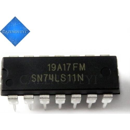 10pcs/lot SN74LS11N DIP-14 74LS11N 74LS11 In Stock