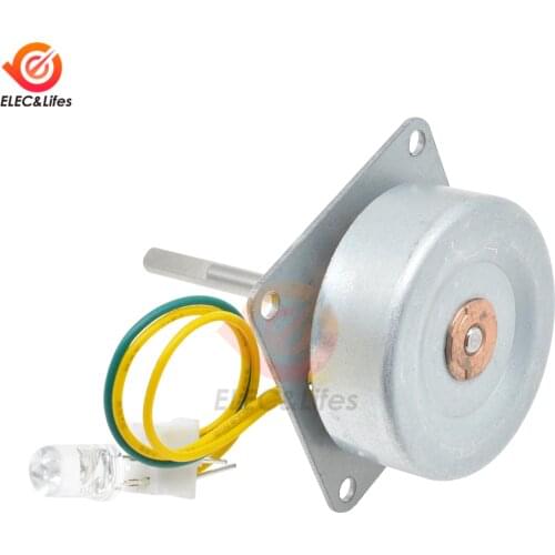 3-Phase Micro AC Wind Turbines Generator Mini Brushless motor 3-24V 0.1A-1A 0.5-12W 300-6000RPM LED Hand Alternator Generator