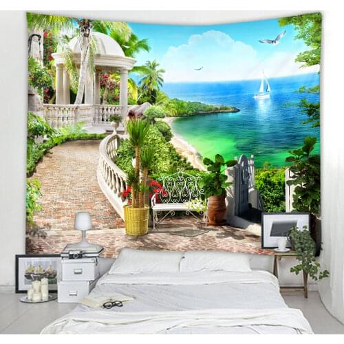3d beautiful scenery tapestry home wall decoration