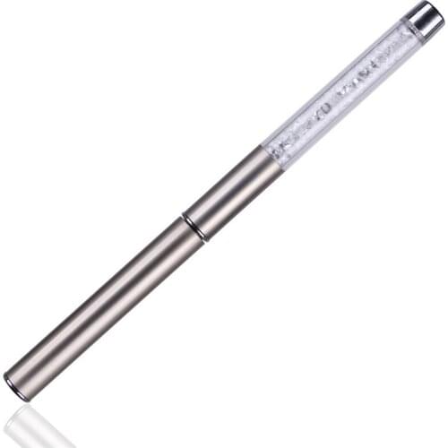 Acrylic Handle Nail Art Brush Paint Drawing Pen Manicure Brush Tool Female Mnicure Tools