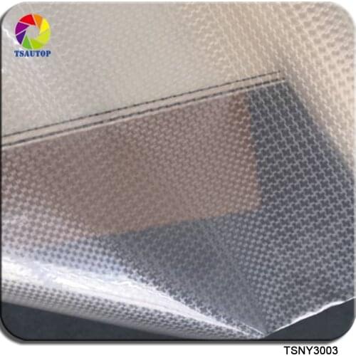 Free shipping 0.5m *2m/10m size 3003 5D carbon fiber laser Hydrographic Film water transfer printing film