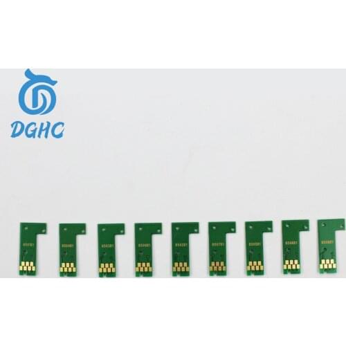 Fast free shipping !!! 9 color Ink Cartridge Auto Rese chip for Epson SureColor P800 SC-P800 printer permanent Chip T8501-T8509