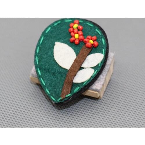 Handmade Cotton Cloth Flower Children Brooches Cartoon Tree Brooches Pin Brooch Kids Accessories Fashion Jewelry