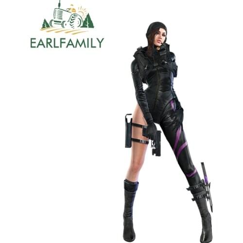 EARLFAMILY 13cm x 5.3cm for Resident Evil Car Stickers Vinyl Decals Windshield Waterproof Surfboard Sunscreen Custom Printing