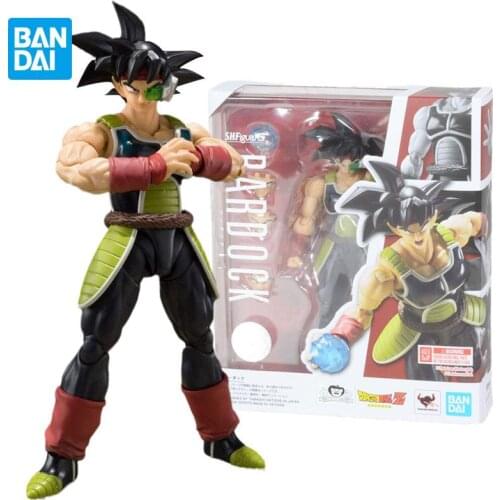 Bandai Tamashii Nations Dragon Ball Z Super Saiyan Bardock Son Goku Father Kakarotto Shf Action Figure Collect Model Kids Toys