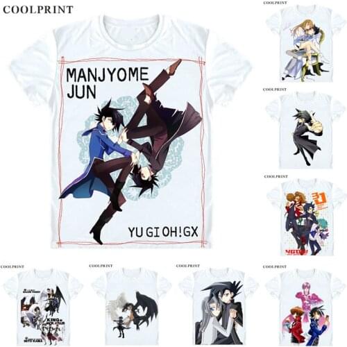 Manjoume Jun Chazz Princeton T Shirt Yu-Gi-Oh GX Duel Monsters Generation Next Casual TShirt Premium T-Shirt Short Sleeve Shirts