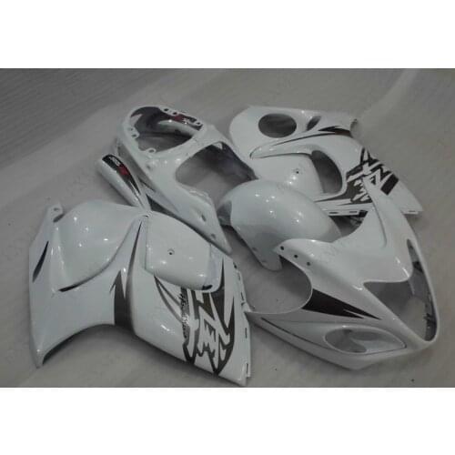 GSXR 1300 2011 Fairing HAYABUSA 2010 Full Body Kits GSXR 1300 2008 - 2014 Fairings Black White
