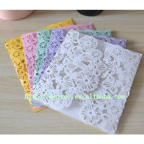 Best fit for christmas laser cut christmas cards, christmas greeting cards, christmas invitation cards various colors