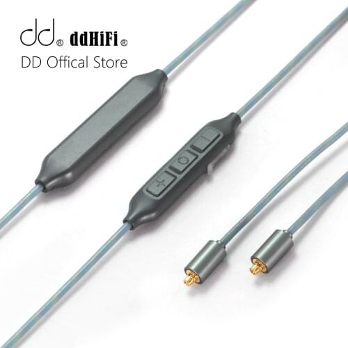 DD ddHiFi BT50A Bluetooth Earphone Cable, High Purity OCC Cable & MMCX Connector, Qualcomm QCC3034 Supports SBC/AAC/aptX/aptX HD