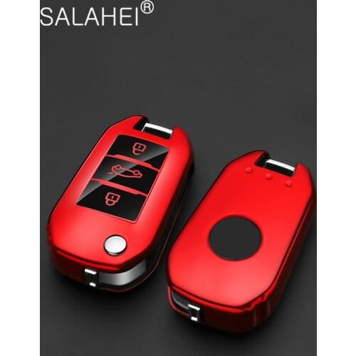 Soft TPU Car Remote Key Case Cover For Peugeot 208 308 408 508 307 2008 3008 4008 Scratch-resistant Button protect Shell Holder
