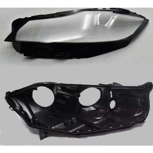 Headlight and Rear Clear Glass Lens Cover and FOR JAGUAR XF Headlamp Clear Shell Transparent lens Cover LED+HID Replacement DIY