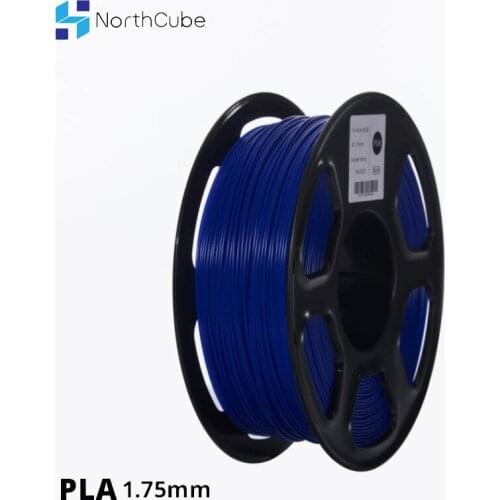 NORTHCUBE 3D Printer PLA Filament 1.75mm for 3D Printers, 1kg(2.2lbs) +/- 0.02mm Fluorescent Blue Color