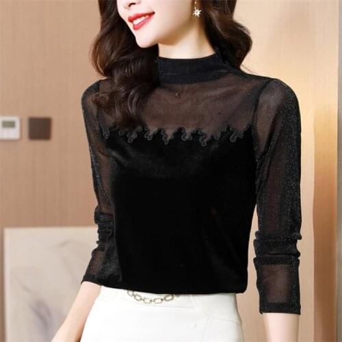 New style Ladies t-shirt formal wear Womens long sleeve T-shirt fashion Ladies Tops T-shirts Ladies long-sleeved t-shirt shirt