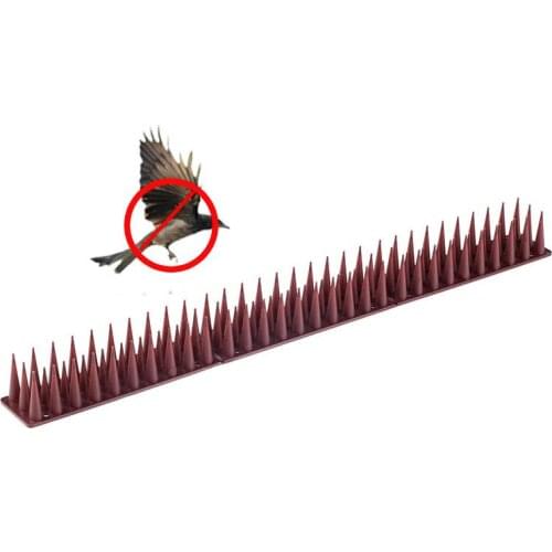 5 Meters Plastic Bird Spikes Deterrent Anti Bird Pigeon Thief Thorn Intruder Repellent Pest Control Garden Fence
