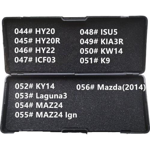 LiShi 2 in 1 HY20 HY20R HY22 ICF03 ISU5 KIA3R KW14 K9 KY14 LAGUNA3 MAZ24 for Mazda(2014) Locksmith Tools For All Types
