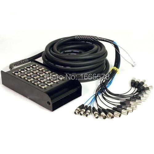 High quality KL Snake cable 160Ft (50 meter) 20 Channel XLR 16 Sends 4 Retur Stage Snake