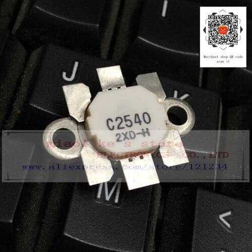 100%Original: 2SC2540 c2540 [ 13.5V-35V 10A 40W 175MHz T-40E ] - High-quality original transistor