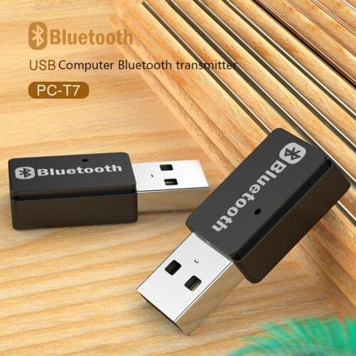 2 in 1 USB Bluetooth 5.0 Adapter Audio Transmitter Bluetooth Receiver Mini USB Bluetooth Dongle Wireless Adapter for Computer PC