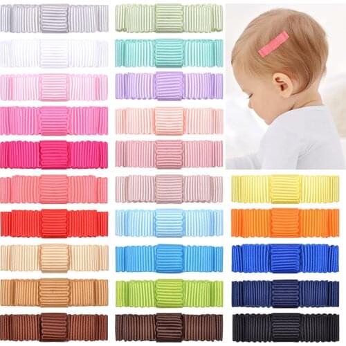 25Pcs/lots Candy Color Baby Mini Small Bow Hair Clips Hair Pins Barrettes for Children Girls New Headwear Kids Hair Accessories