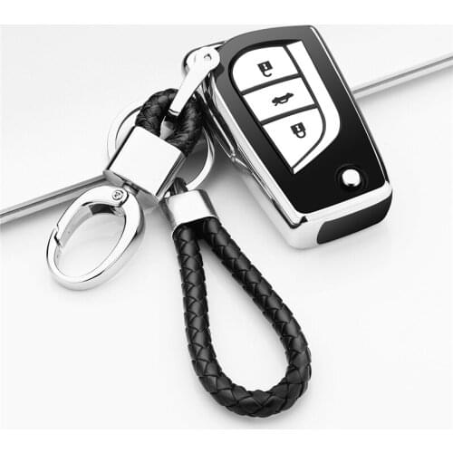 3 Button New TPU Car Remote Key protection Cover Case For Toyota Auris Corolla Avensis Verso Yaris Aygo Scion TC IM 2015 2016