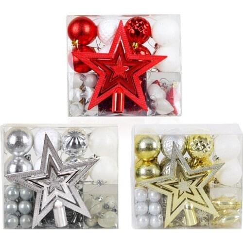 Christmas Ball Ornaments New Christmas Tree Xmas Ball Decoration Party Hanging Ornament