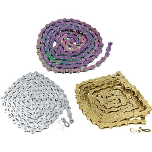 Bike Chain Mountain Road Bicycle Cycling High Strength Hollow Chains Link
