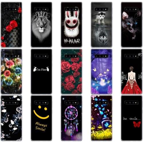 Case For Samsung Galaxy S10 Case S10+ Silicone TPU Cover For S10 E Coqa For Samsung S10 Plus G975F S 10 SM-G973F Coque Fundas