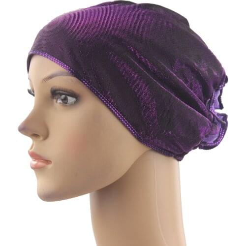 Muslim Women Girls Inner Flower Hijab Caps Islamic Underscarf Hats Ninja Hijab Full Covered